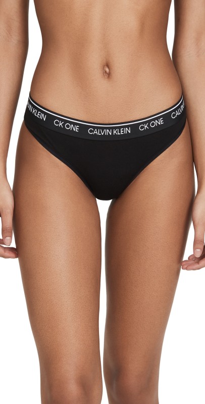 Calvin Klein Underwear One Cotton Thong Grey Heather