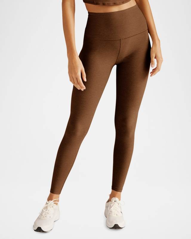 Caught in the Midi High-Waist Space-Dye Leggings