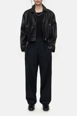 Closed Leather biker jacket