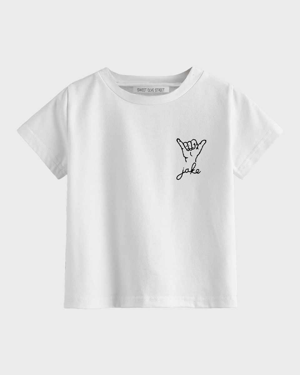Kid's Surfs Up! Personalized T-Shirt, Sizes XS-