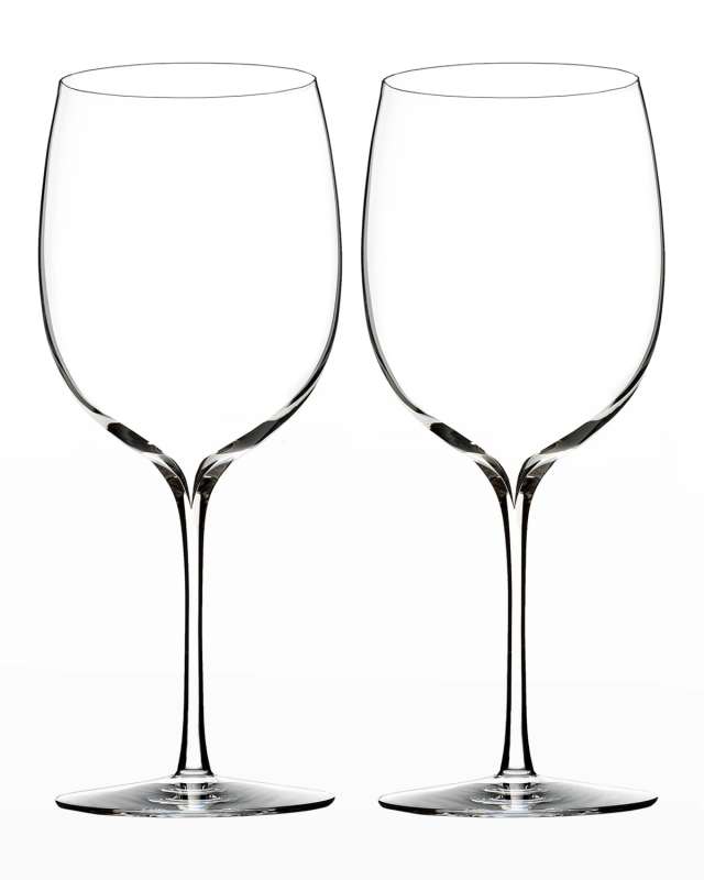 Elegance Bordeaux Glasses, Set of 2
