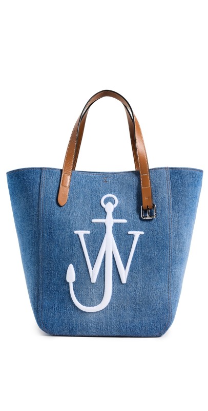 JW Anderson Belt Tote Cabas Denim Blue