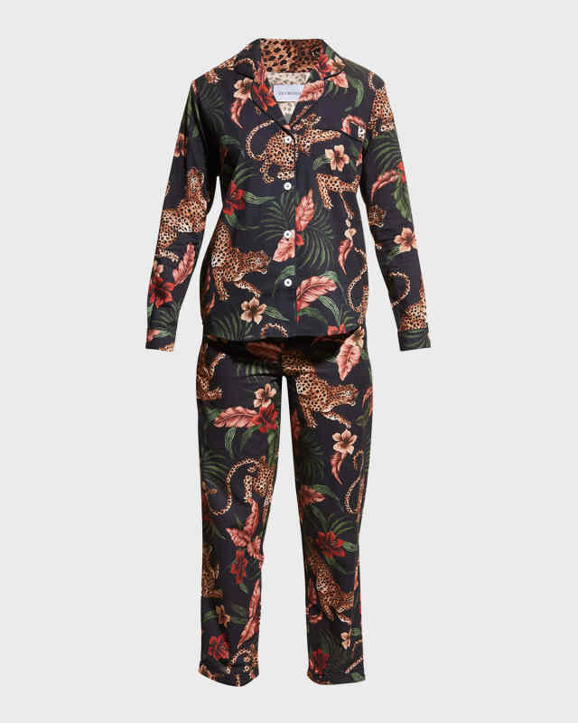 Soleia Cotton Long Pajama Set