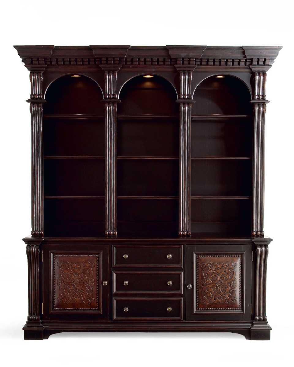 Olantio Bookcase & Hutch