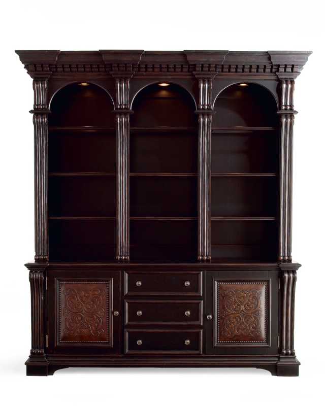 Olantio Bookcase & Hutch