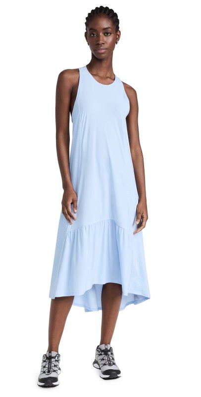 Sweaty Betty Explorer Ace Midi Dress Breeze Blue