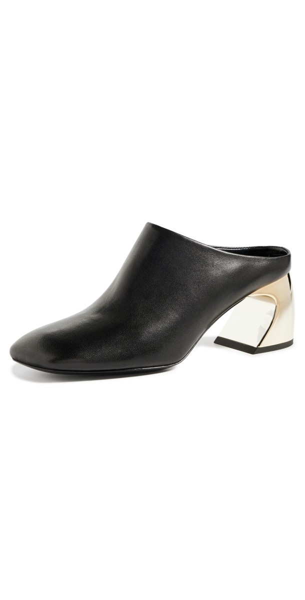 3.1 Phillip Lim ID Crescent Heel Mules 65mm Black