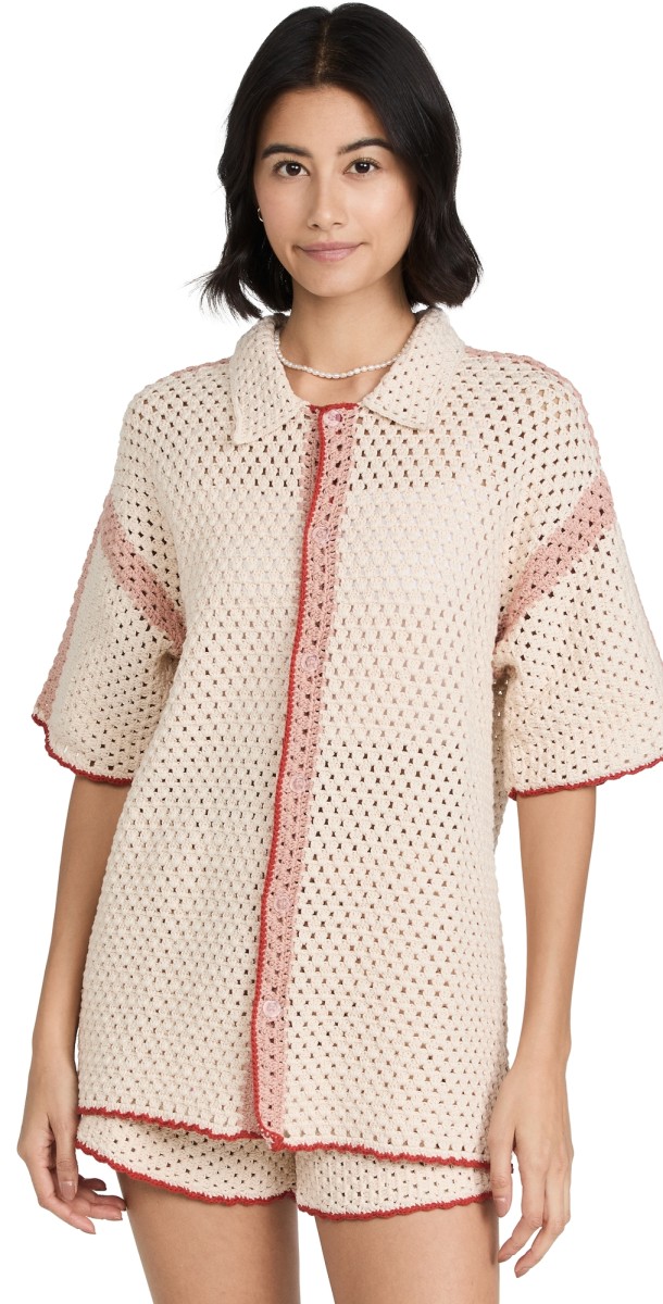 The Upside Palmetto Lovett Shirt Natural