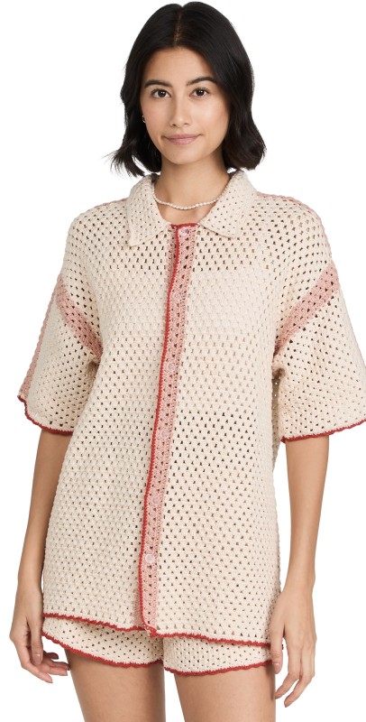 The Upside Palmetto Lovett Shirt Natural