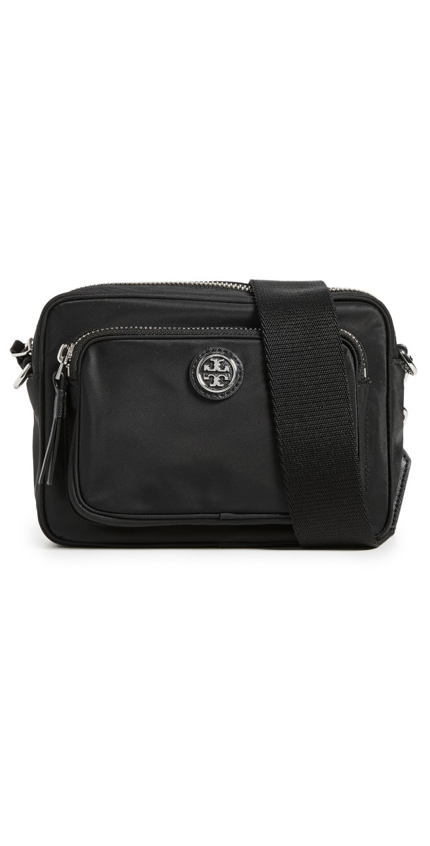 Tory Burch Nylon Mini Crossbody Black