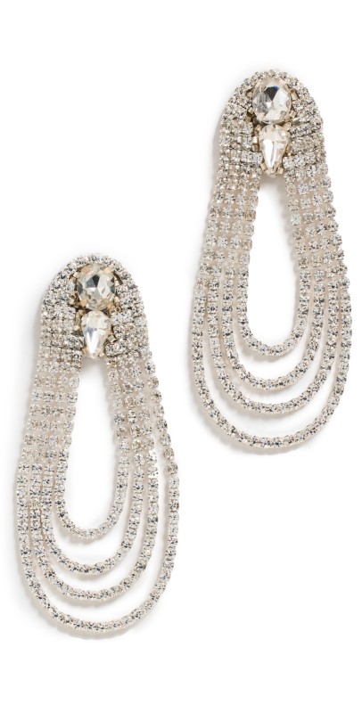 Deepa Gurnani Deepa by Deepa Gurnani Eliana Earrings Silver