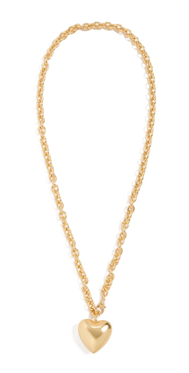 Roxanne Assoulin Heart & Soul Long Pendant Necklace Gold