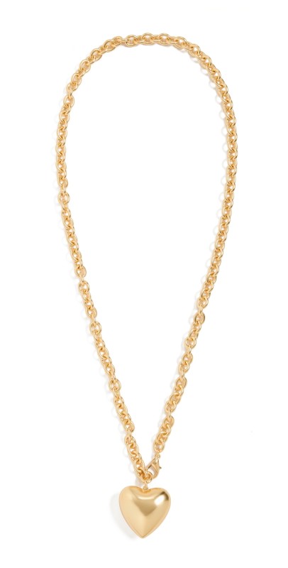 Roxanne Assoulin Heart & Soul Long Pendant Necklace Gold