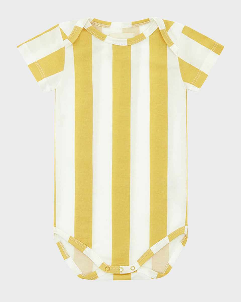 Kid's Short Sleeve Tencel Bodysuit, Size Newborn-24