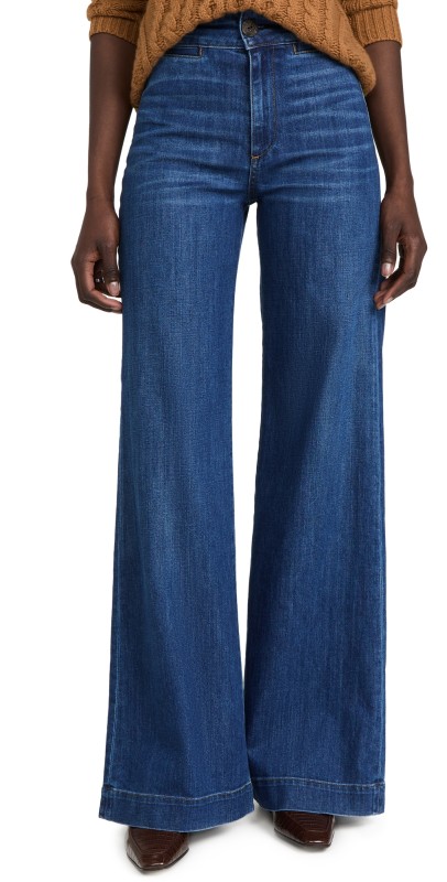 ASKK NY Brighton Wide Leg Jeans Mercury