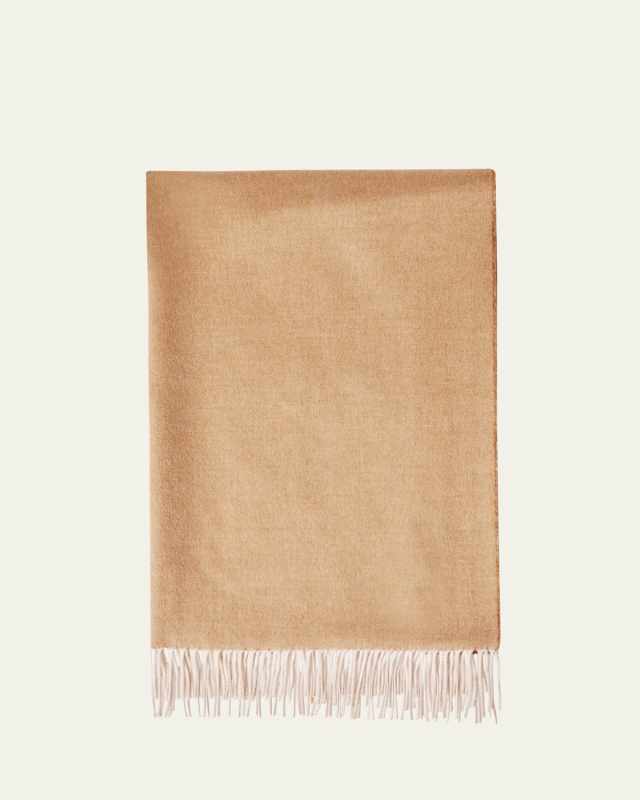 Two-Tone Cashmere Stole