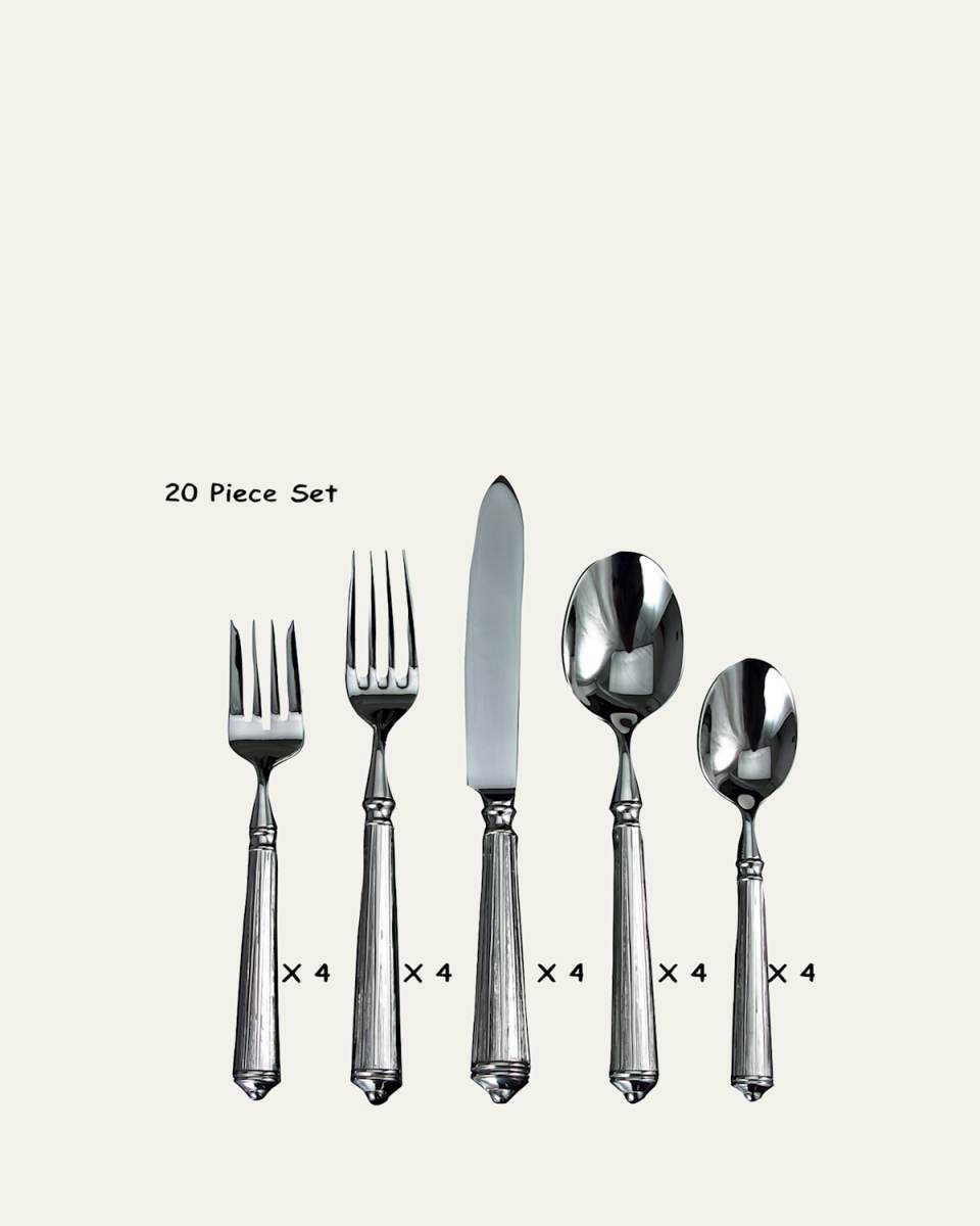 20-Piece Rialto Flatware Set