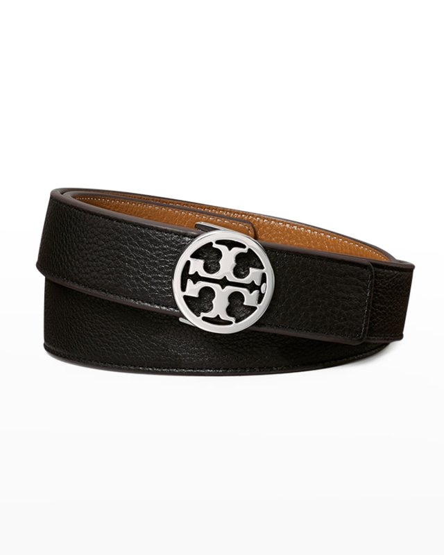Reversible 1" Logo-Buckle Belt
