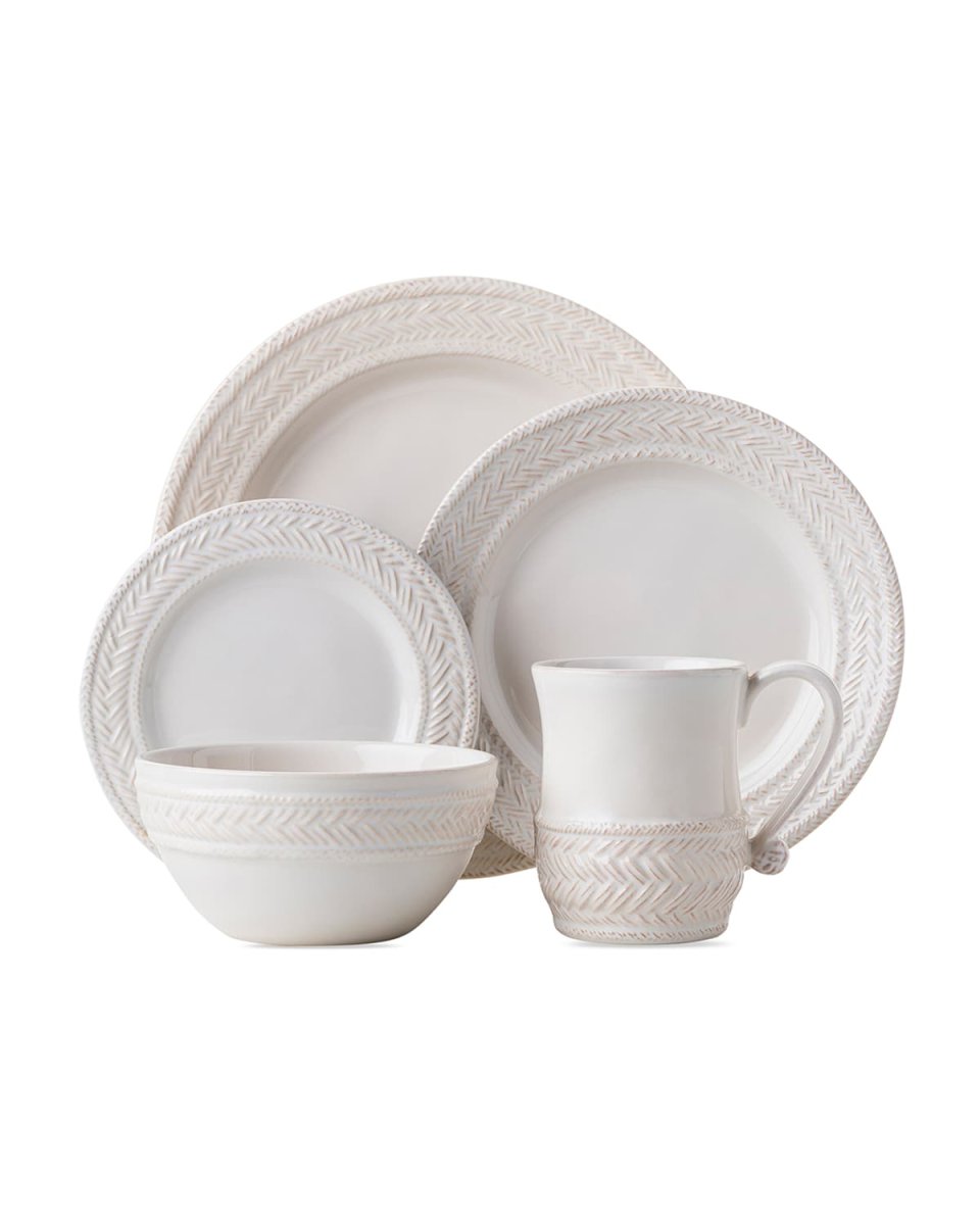 Le Panier 5pc Place Setting - Whitewash