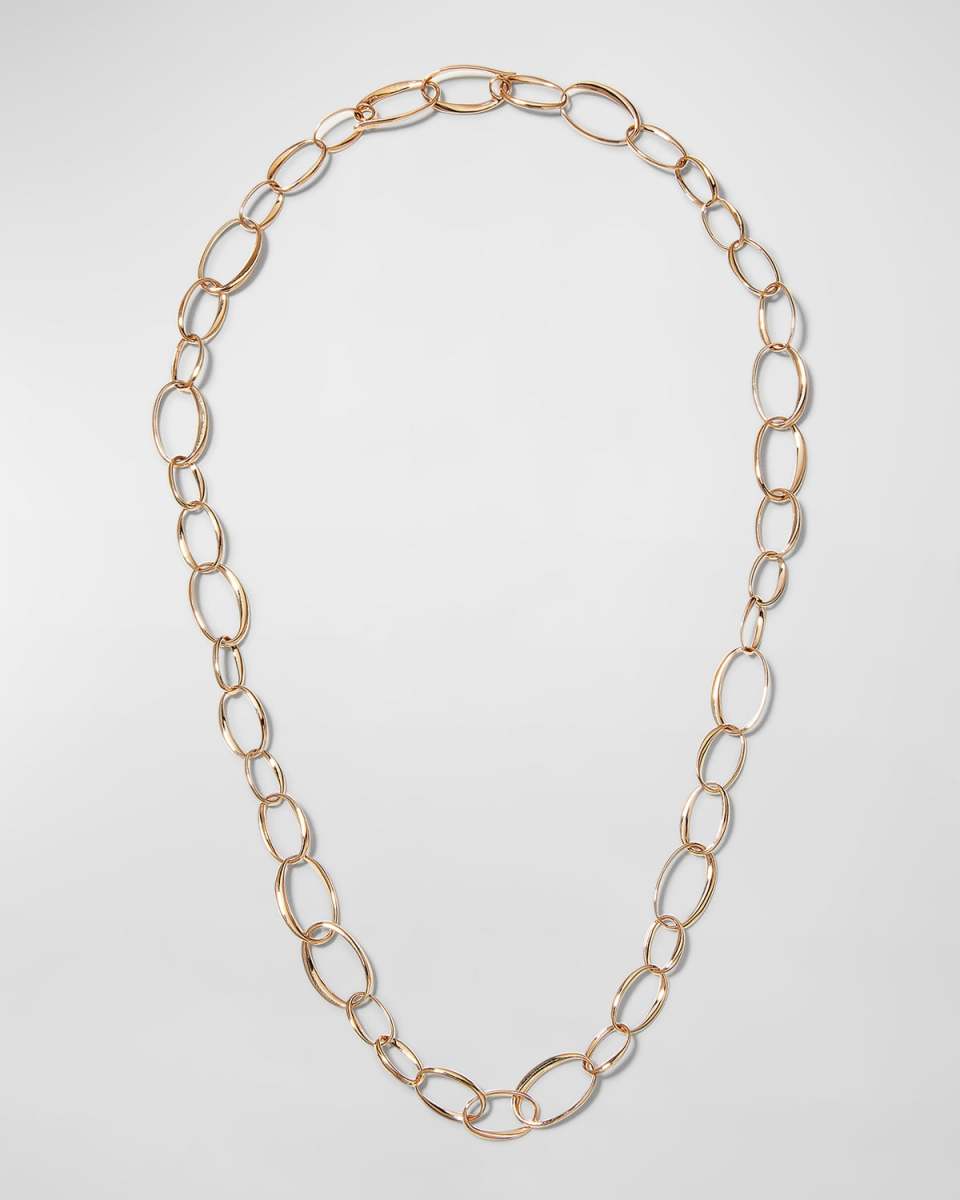 Iconica 18K Rose Gold Link Necklace
