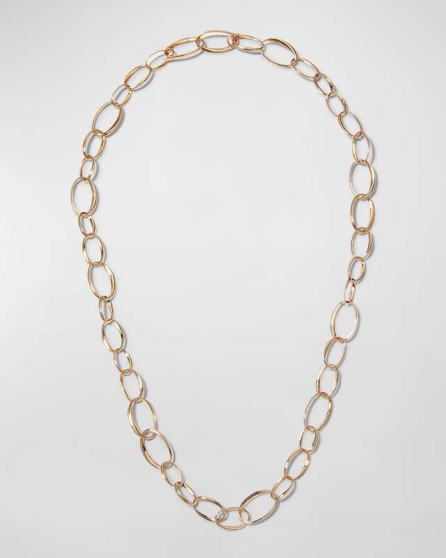 Iconica 18K Rose Gold Link Necklace