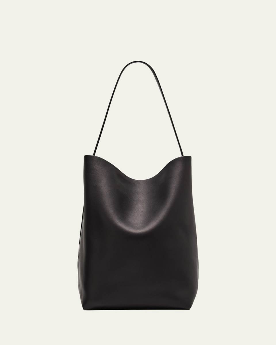 Park North-South Tote Bag in Leather
