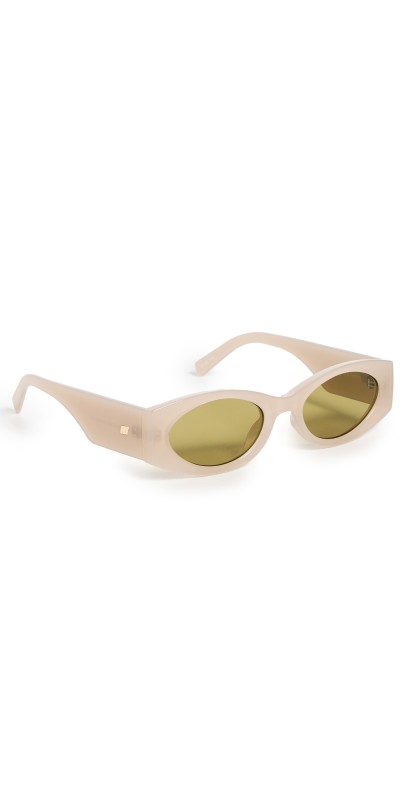 Le Specs Mermaiden Sunglasses Oatmeal
