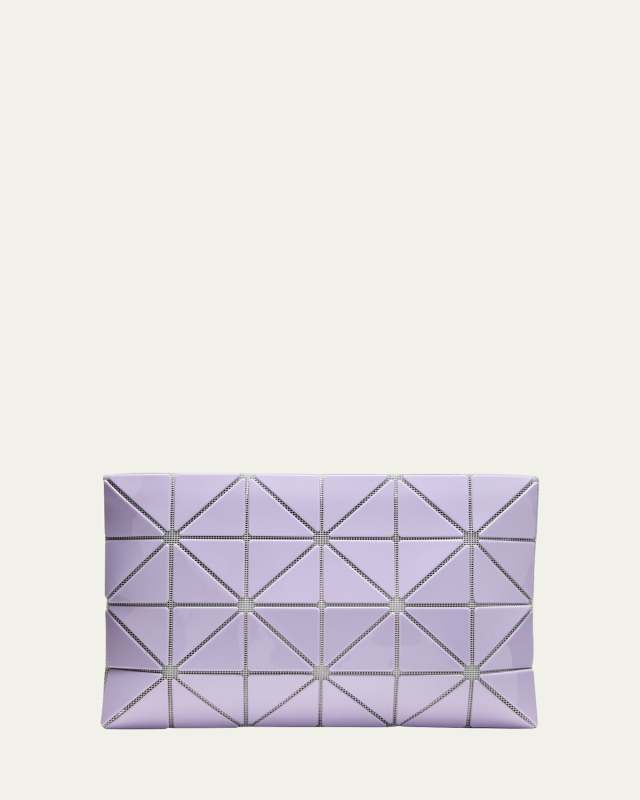 Lucent Gloss Geo Pouch Clutch Bag