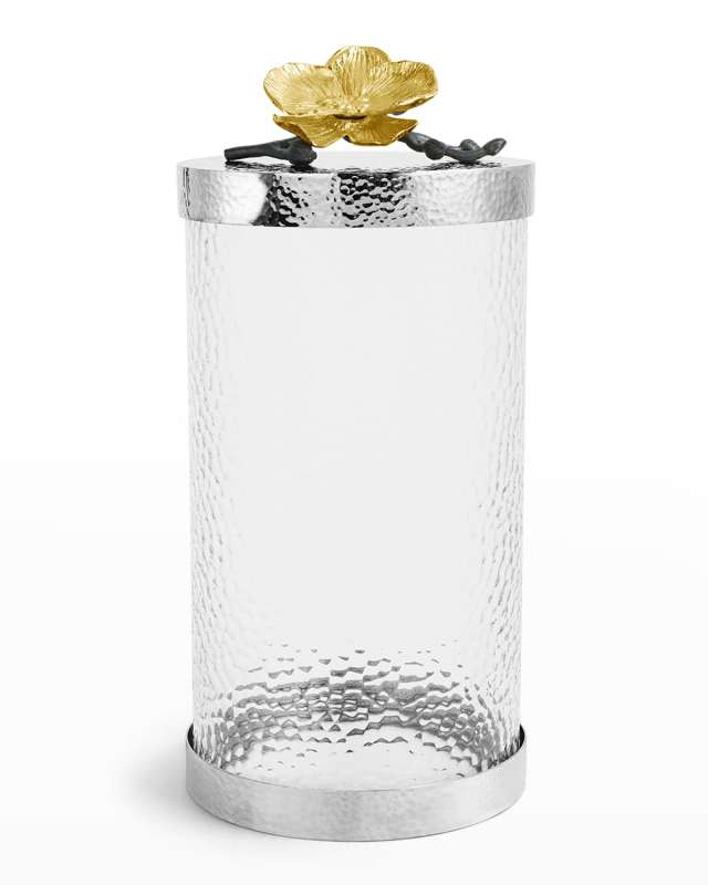 Gold Orchid 11.5" Large Canister