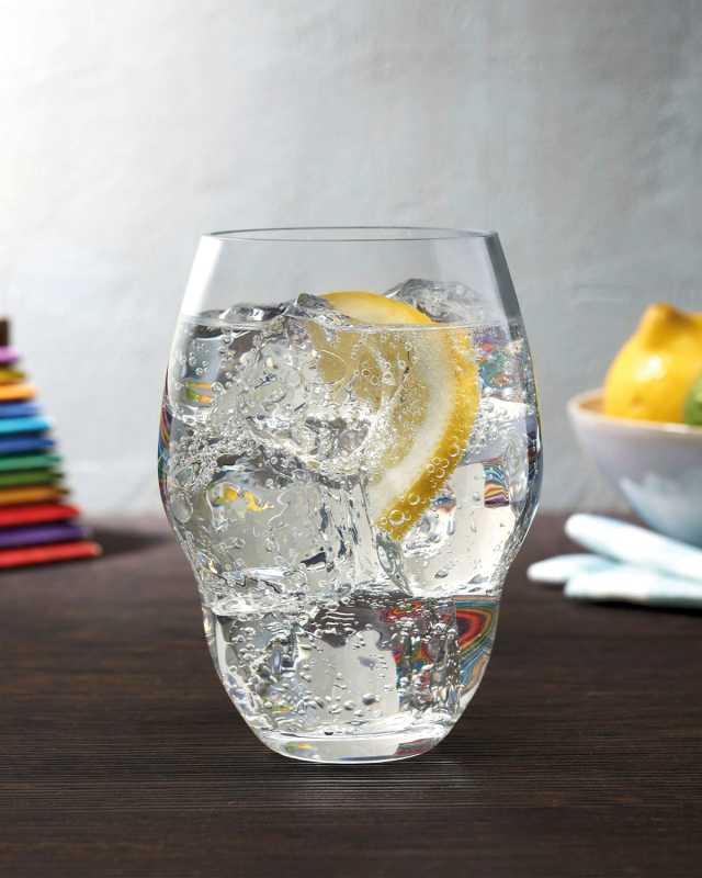 Heads Up Water Glasses, Set of 2