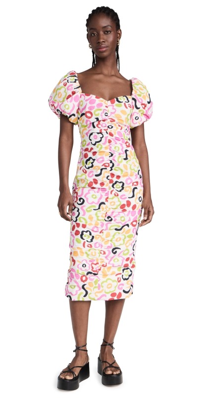 RHODE Tessa Dress Painted Bloom