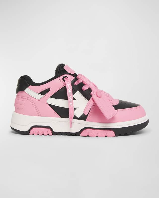Girl's Out Of Office Tricolor Sneakers, Kids