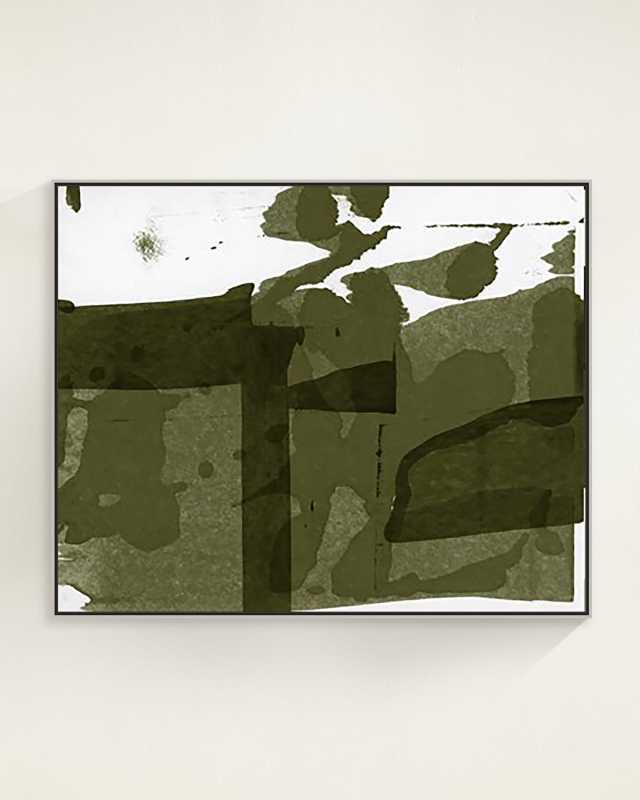 "Indigo Bypath" Framed Giclee by Dawn Sweitzer, 64" x 52"