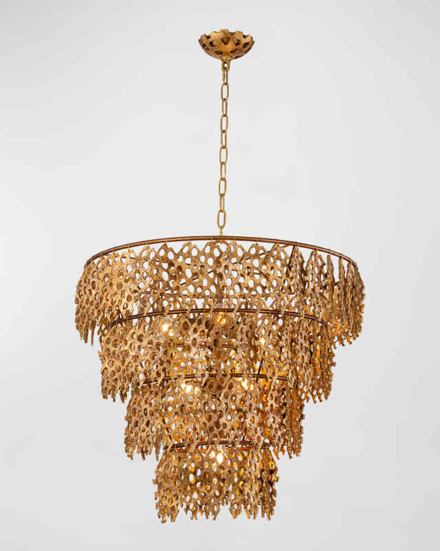 Coral Luxe Chandelier