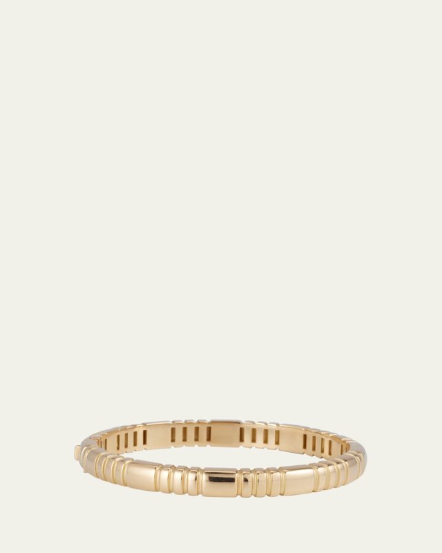 Orla Ridged Bangle Bracelet