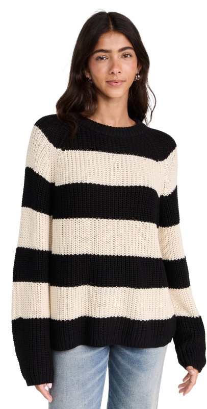 Velvet Ciara Sweater Black/Ivory
