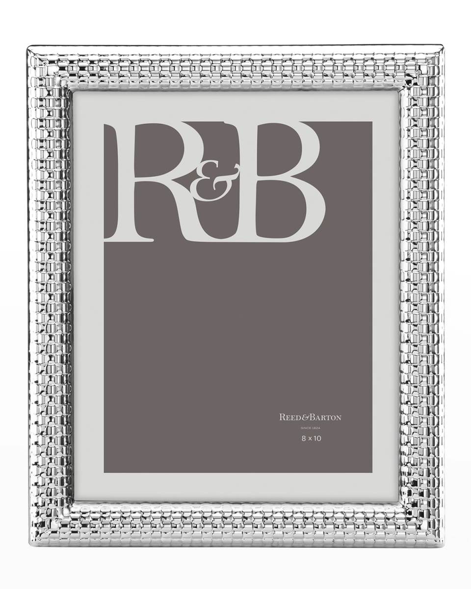 Watchband Silver Photo Frame, 8" x 10"