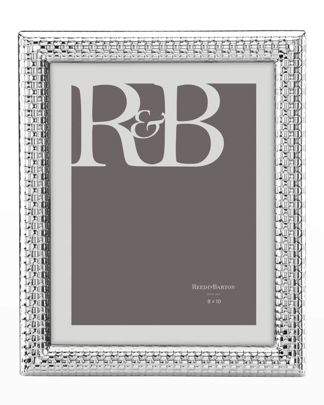 Watchband Silver Photo Frame, 8" x 10"
