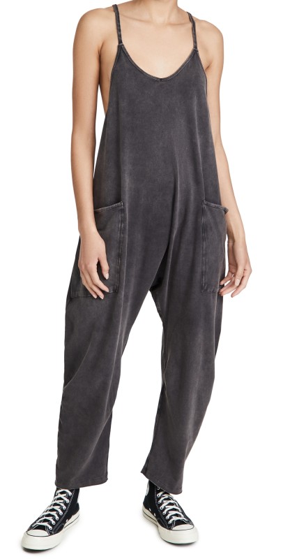 FP Movement Hot Shot Onesie Washed Black