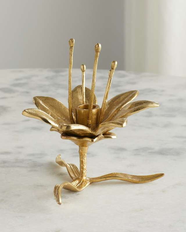 Spring Flower Candle Holder