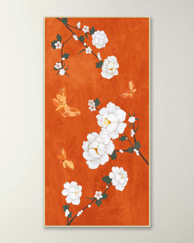 "Spring Auspices 2" Framed Giclee