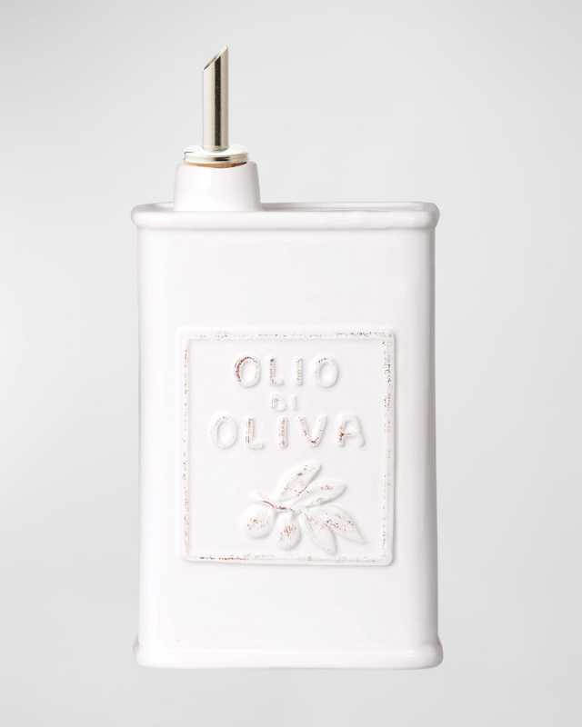 Lastra White Olive Oil Can