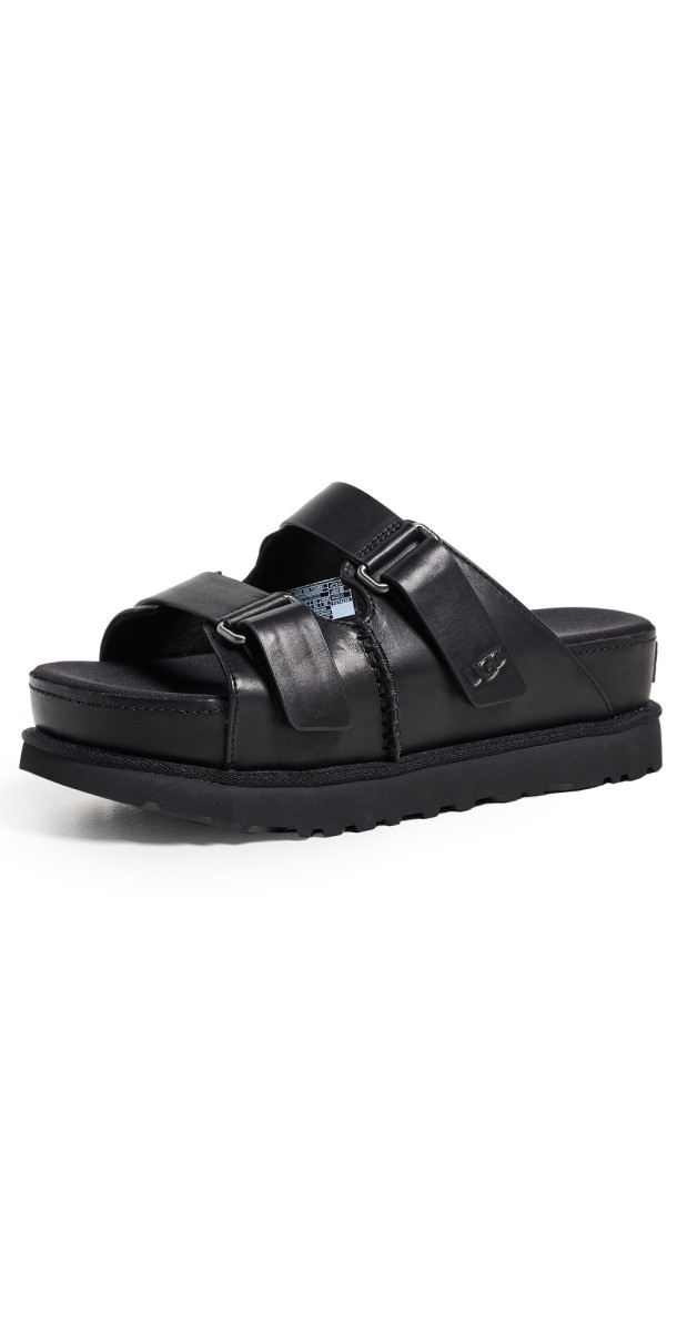 UGG Goldenstar Hi Slides Black