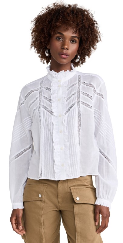 Isabel Marant Étoile Gaia Blouse White