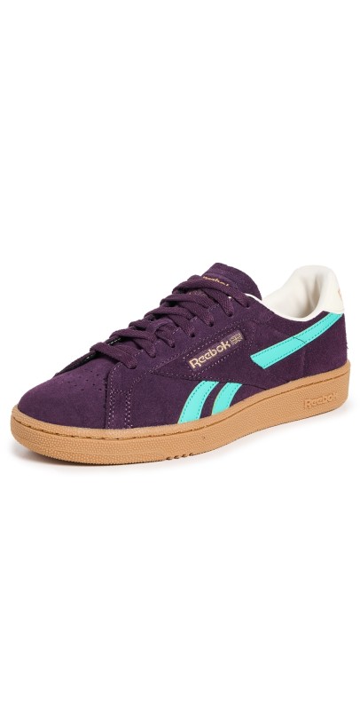 Reebok Club C Grounds UK Unisex Sneakers Midnight Plum/Green/Black