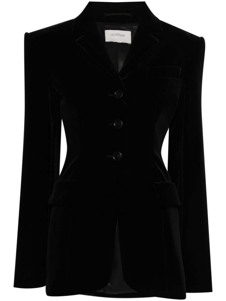 velvet blazer