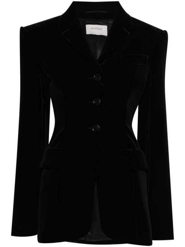 velvet blazer