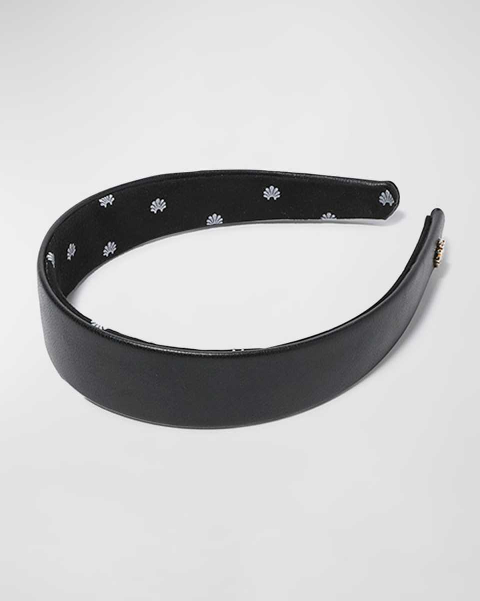 Bessette Faux Leather Headband