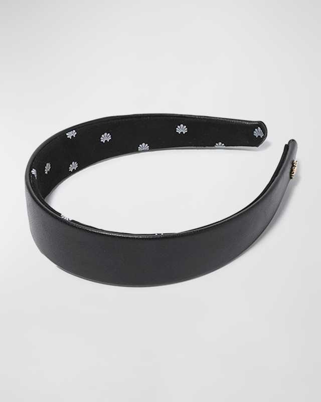 Bessette Faux Leather Headband