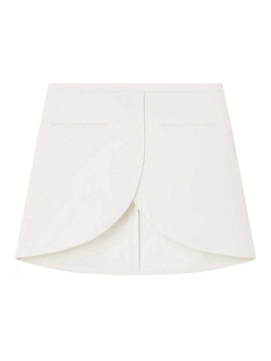 Courreges Mini Jupe - Blanc